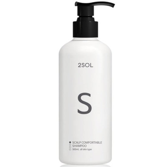 2SOL: 500ml Shampoo for Easy Scalp