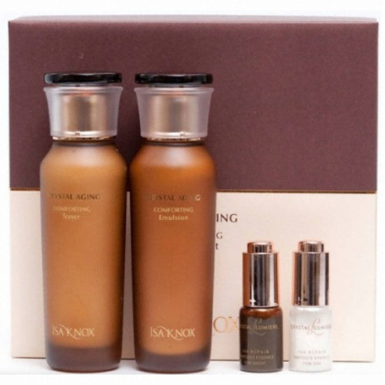 ISA KNOX: Set of 2 crystal aging compotes