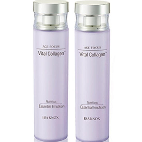ISA KNOX: Age Focus Vital Collagen Essential Skin+Emulsion 2 types set