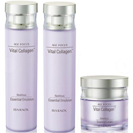 ISA KNOX: Age Focus Vital Collagen Essential Cream 50ml Set of 3