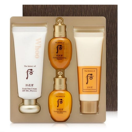 THE WHOO: Gongjin Incense Jinhae Yun Fresh Sun Cream Planning Set
