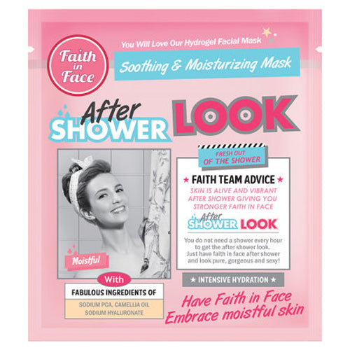 Faith in Face: After-showerhead Hydrogel Mask