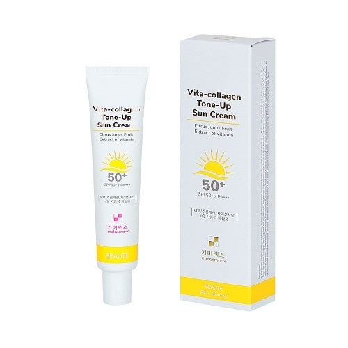 Beaute Melasma X: Vita Collagen Tone Up Sunscreen 45ml