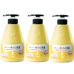 WELCOS: Banana Milk Body Lotion 560g 2+1
