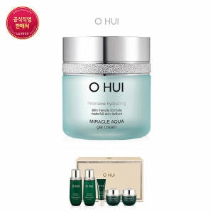 OHUI: Miracle Aqua Gel Cream Summer Large Capacity Set