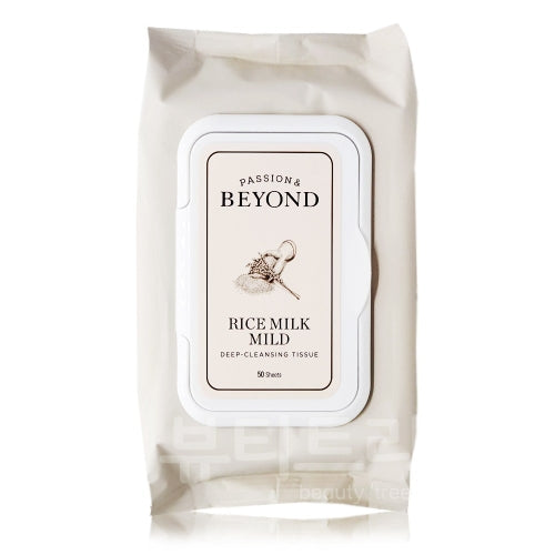 PASSION & BEYOND: Rice Milk Mild Deep Cleansing Tissue 50 sheets