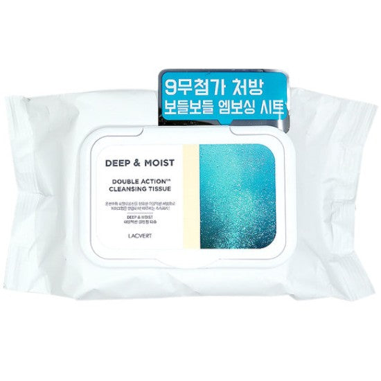 LACVERT: Deep and Moist Double Action Embo Cleansing Tissue 80 Sheets
