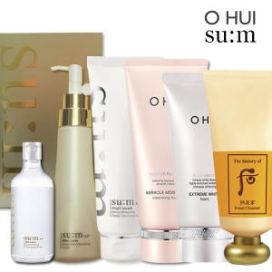 OHUI: Miracle Cleansing Foam Breath Skin Saver Cleansing Foam Planning Oil Planning Set