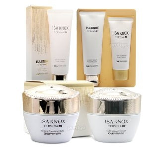 ISA KNOX: Tervina Foam Cleanser / Cold Massage / Balm / Peeling