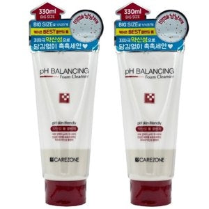 CARE ZONE: Slightly acidic Foam Cleanser 330ml + 330ml 2 pcs