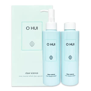 OHUI: Clear Science Inner Cleanser Refresh 400ml Set