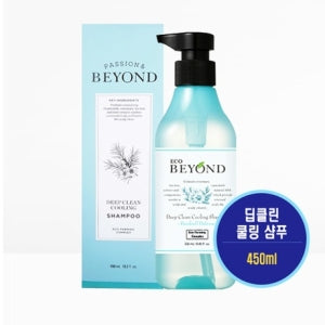 PASSION & BEYOND: Deepclean Cooling Shampoo 450ml Herbal Ingredients Dandruff Cleaning Scalp Care Line