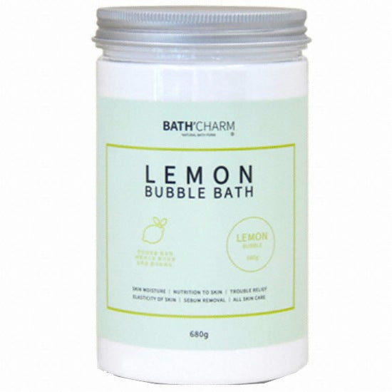 BATH CHARM: Lemon Natural Aroma Bubble Bath 680g