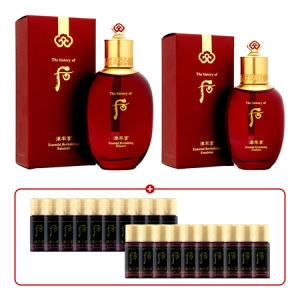 THE WHOO: 2 kinds of a la carte set Balancer + Lotion + Vibratory Balancer 5ml 30pcs + Vibratory Lotion 5ml 30pcs