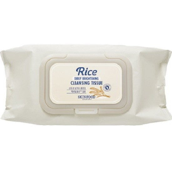SKINFOOD: Rice Daily Brightening Cleansing Tissue 80 Sheets