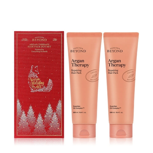 PASSION & BEYOND: Argan Therapy Hair Pack Duo Holiday Edition Planning Set