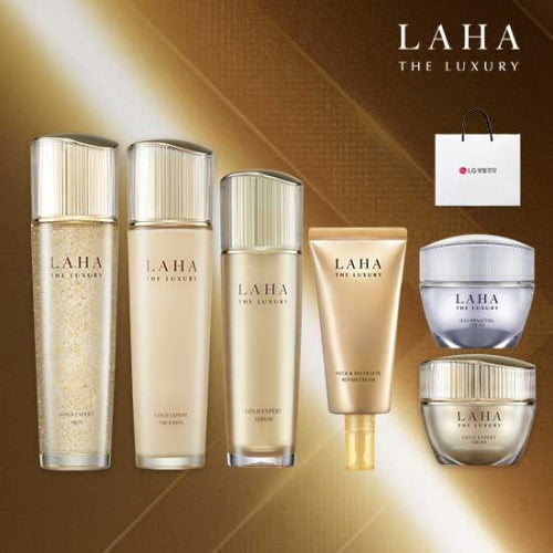ISA KNOX: Raha The Luxury Gold Full Foundation Set 6 types