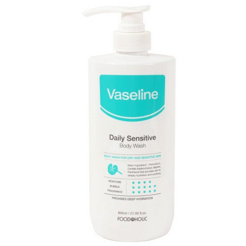 Vaseline: Daily Sensitive Body Wash 800ml