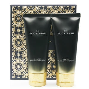 Sooryehan: The Black Amino Cleansing Foam Duo 100ml 2 pieces