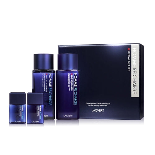 LACVERT: Homme Richage After Shave 185ml + 35ml + Emulsion 180ml + 35ml Set