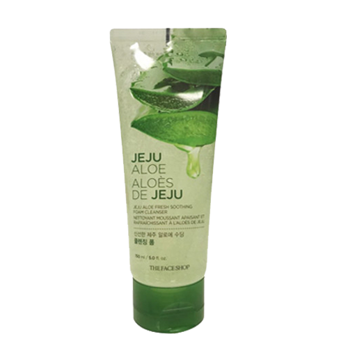 THE FACE SHOP: Jeju Aloe Fresh Soothing Foam Cleanser