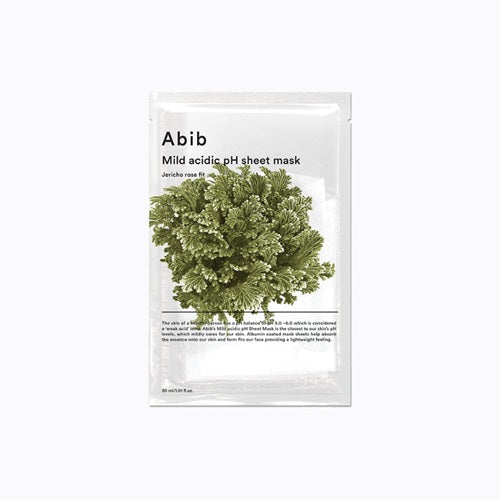 Abib: Mild Acidic Ph Sheet Mask Jericho Rose Fit 30 ml 10 ea