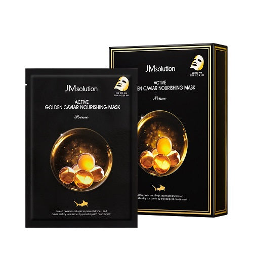 JM Solution: Active golden Caviar Nourishing Mask 30 ml 10 ea