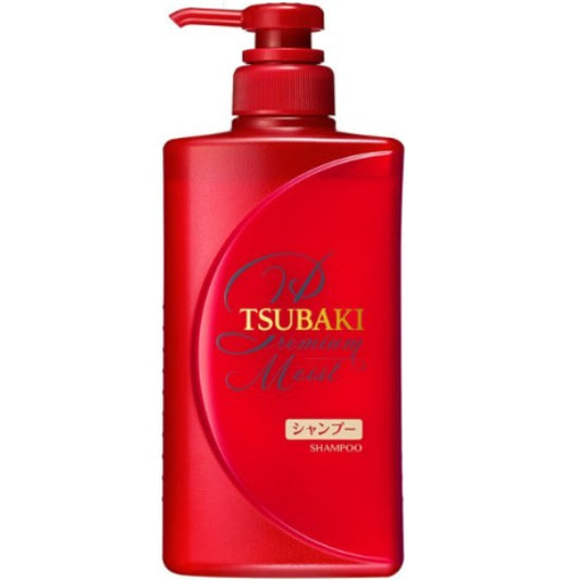 TSUBAKI: Premium Moist Shampoo 490ml