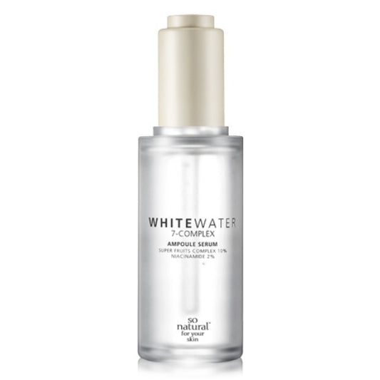 SO.NATURAL: 50ml White Water Ampoule Serum