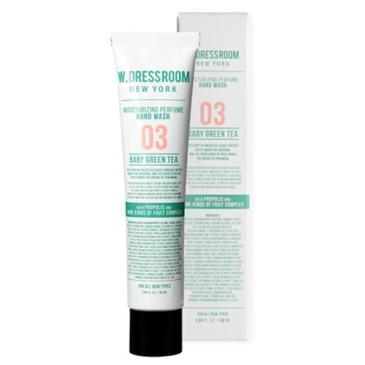 W.DRESSROOM: No.03 Baby Green Tea Parfum Hand Wash 50ml