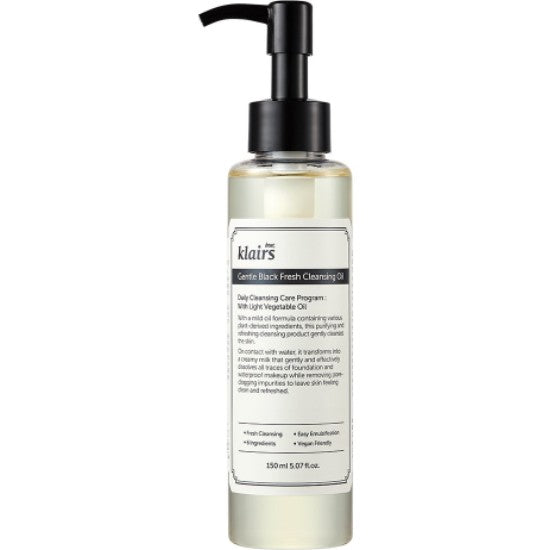 GUERISSON: Gentle Black Fresh Cleansing Oil 150ml