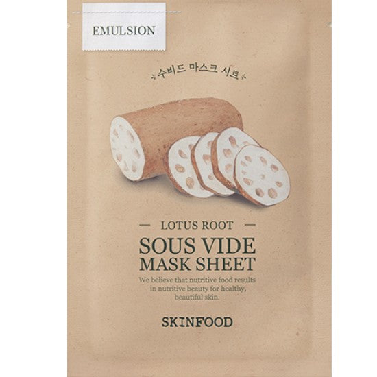 SKINFOOD: Lotus Root Fielding Mask Sheet