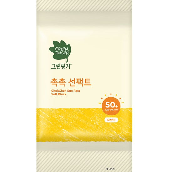 GREEN FINGER: Soft Block Moist Sun Fact Refill 16g