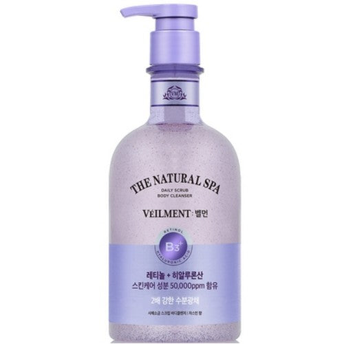 ON THE BODY: Bellman Natural Spa Hydration Scrub Body Wash Jasmine 600ml