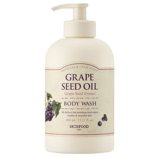 SKINFOOD: Grape Seed Oil Body Wash 450ml