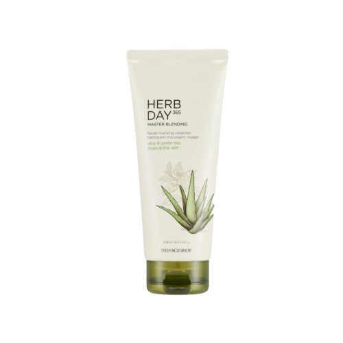 THE FACE SHOP: Herb Day 365 Master Blending Foaming Cleanser Aloe 170 ml