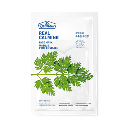 THE FACE SHOP: Dr Belmeur Real Calming Face Mask Summer Mugwort 24 ml