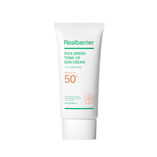 Real Barrier: Cica green Tone Up Sun Cream 50 ml