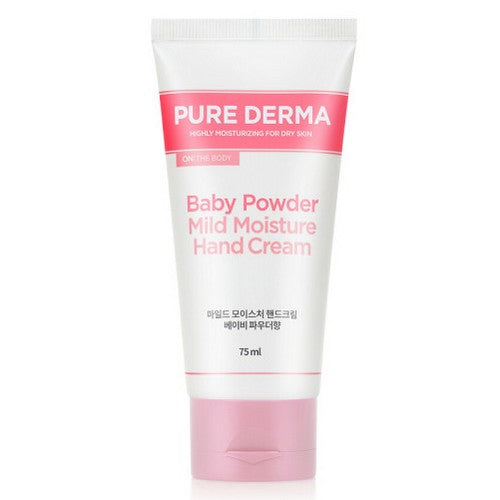 ON THE BODY: Pure Derma Hand Cream Baby Powder 75ml