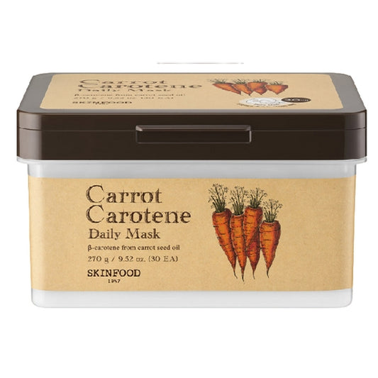 SKINFOOD: Carot Carotene Daily Mask 30 sheets