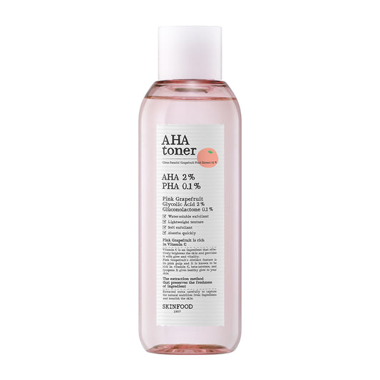SKINFOOD: Pink Grapefruit Aha Toner 200ml