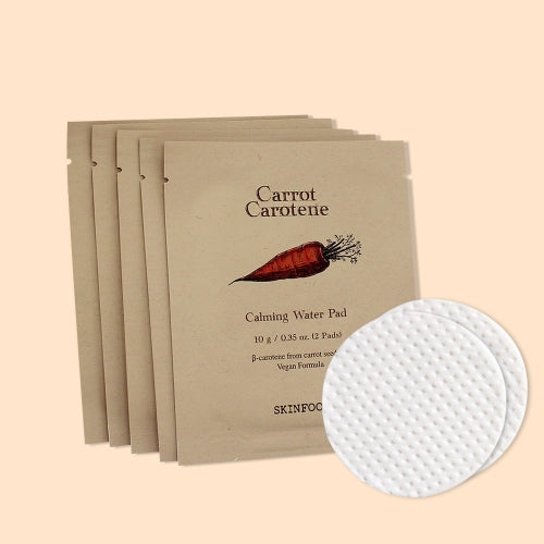 SKINFOOD: Carot Carotene Camming Water Pad 5 sheets