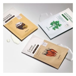 SKINFOOD: 10 Sheet mask 3 kinds Carrot / buttercup/Honey