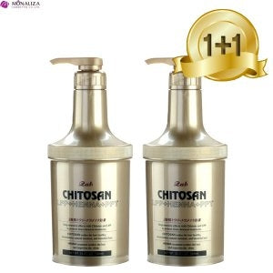 Zab: Chitosan Henna LPP PPT Treatment 1+1 Hair Pack 500ml Hair Essence Mask Pack Protein Keratin Ampoule Nutrition Hemp