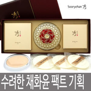 Sooryehan: Chae Hwa Yun Fact Planning Set-Original + Refill+Puff 2ea