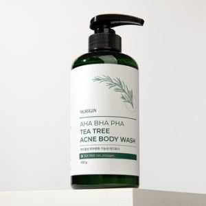 WOOSIN COSMETICS: Newryzin Aha Baha Paha Titri Achne Body Wash 500g