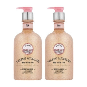 ON THE BODY: Bellman Natural Spa Black Rose and Dead Sea Salt Scrub Body Cleanser 600g