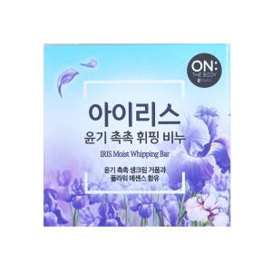 ON THE BODY: Flower Whipped Soap 90g X 8pcs Iris