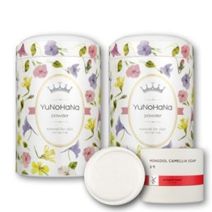 YuNoHaNa: Bathing agent 1000g 2 pieces + Montdolbinu