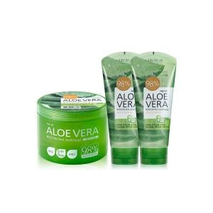 Friutland: Aloe Vera 98% Soothing Gel 500ml 2 pieces + Soothing Gel 150ml